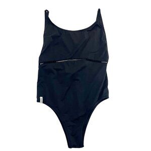 Rhythm My Scoop One Piece Swimsuit Black - Size Medium